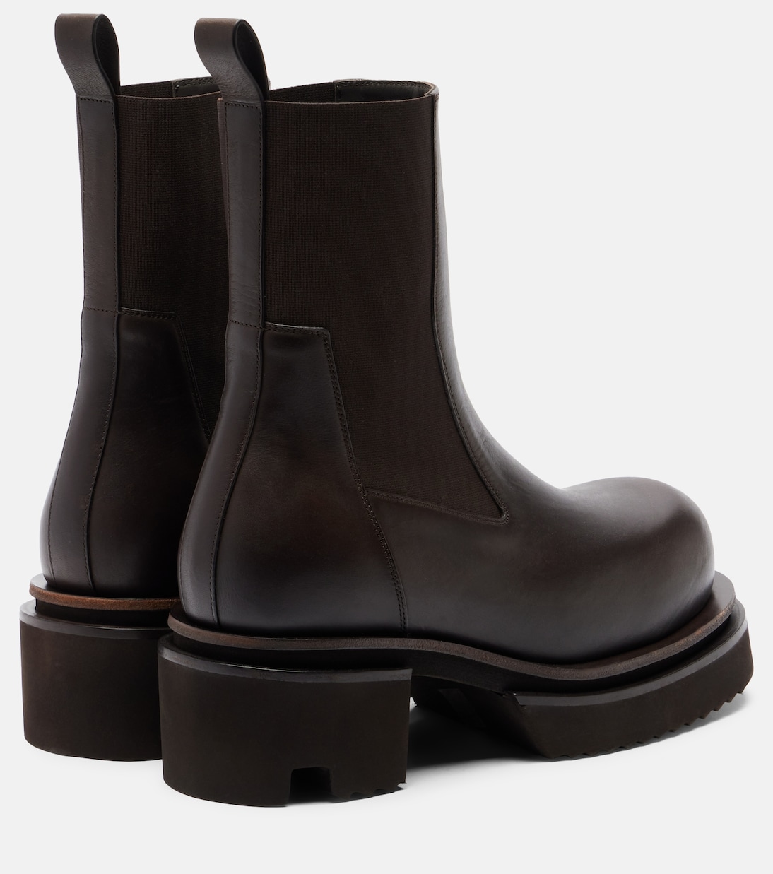 Chelsea Boots Beatle 60 aus Leder | Rick Owens