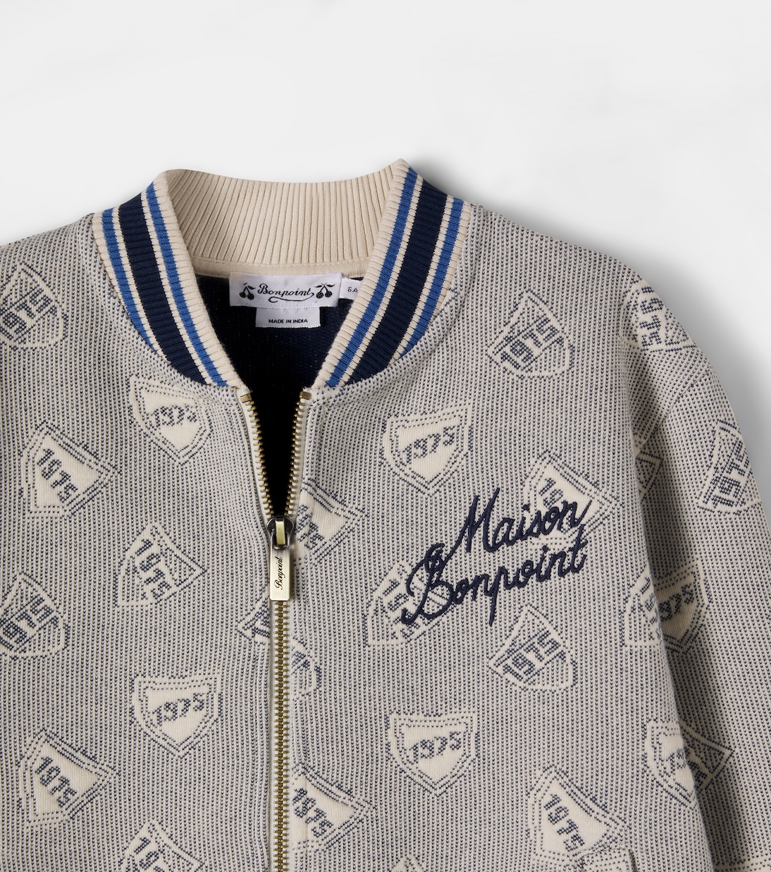 Veste Lantern en jacquard de coton mélangé | Bonpoint