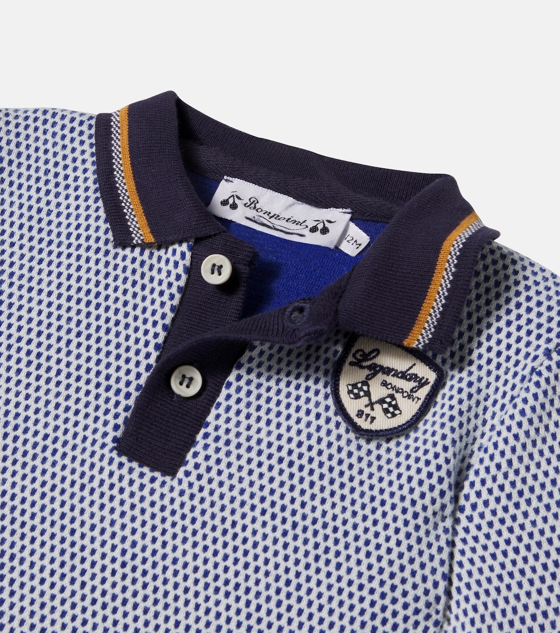 Baby Polohemd Finn aus Baumwolle | Bonpoint