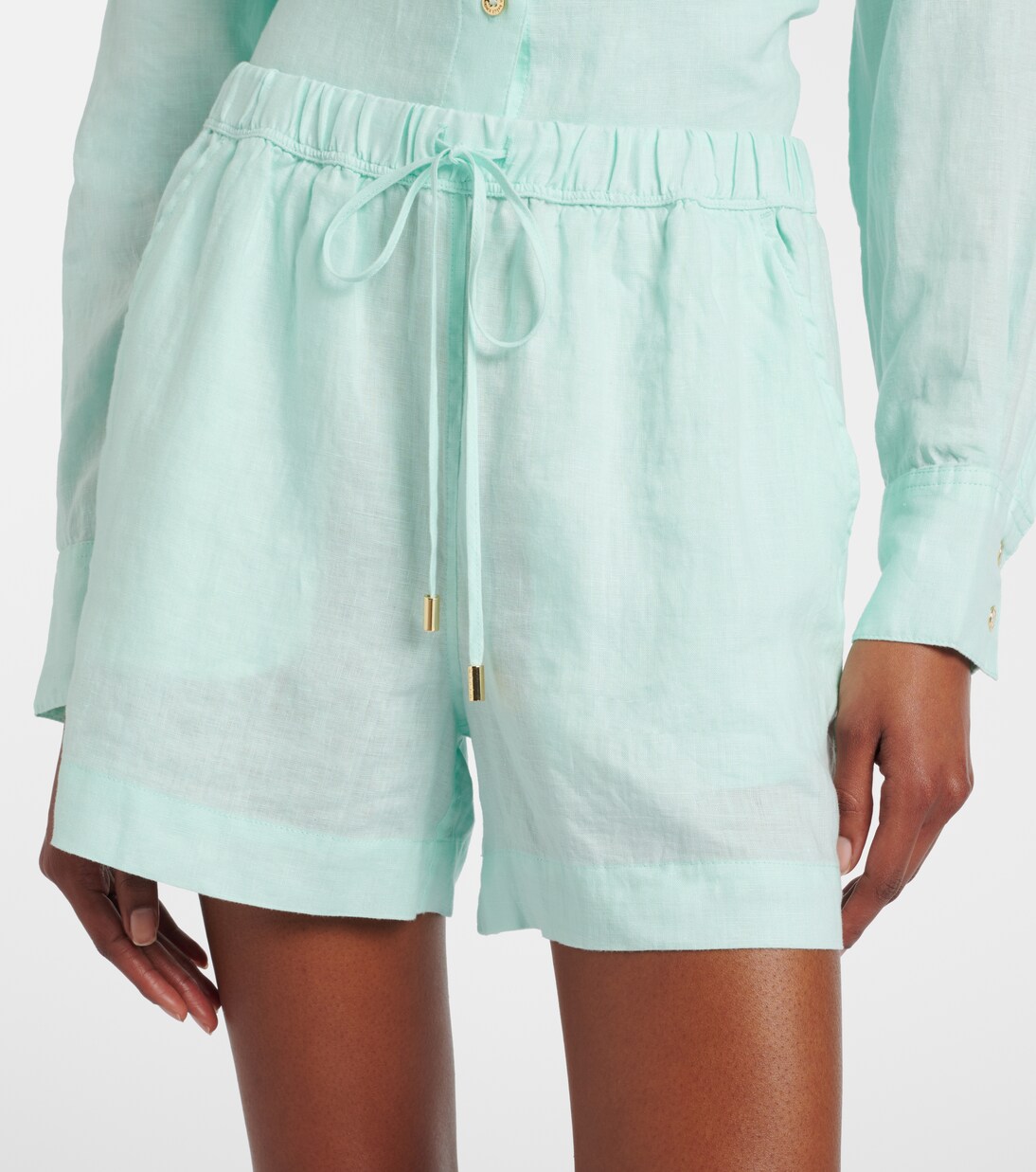 Corfu linen shorts | Heidi Klein