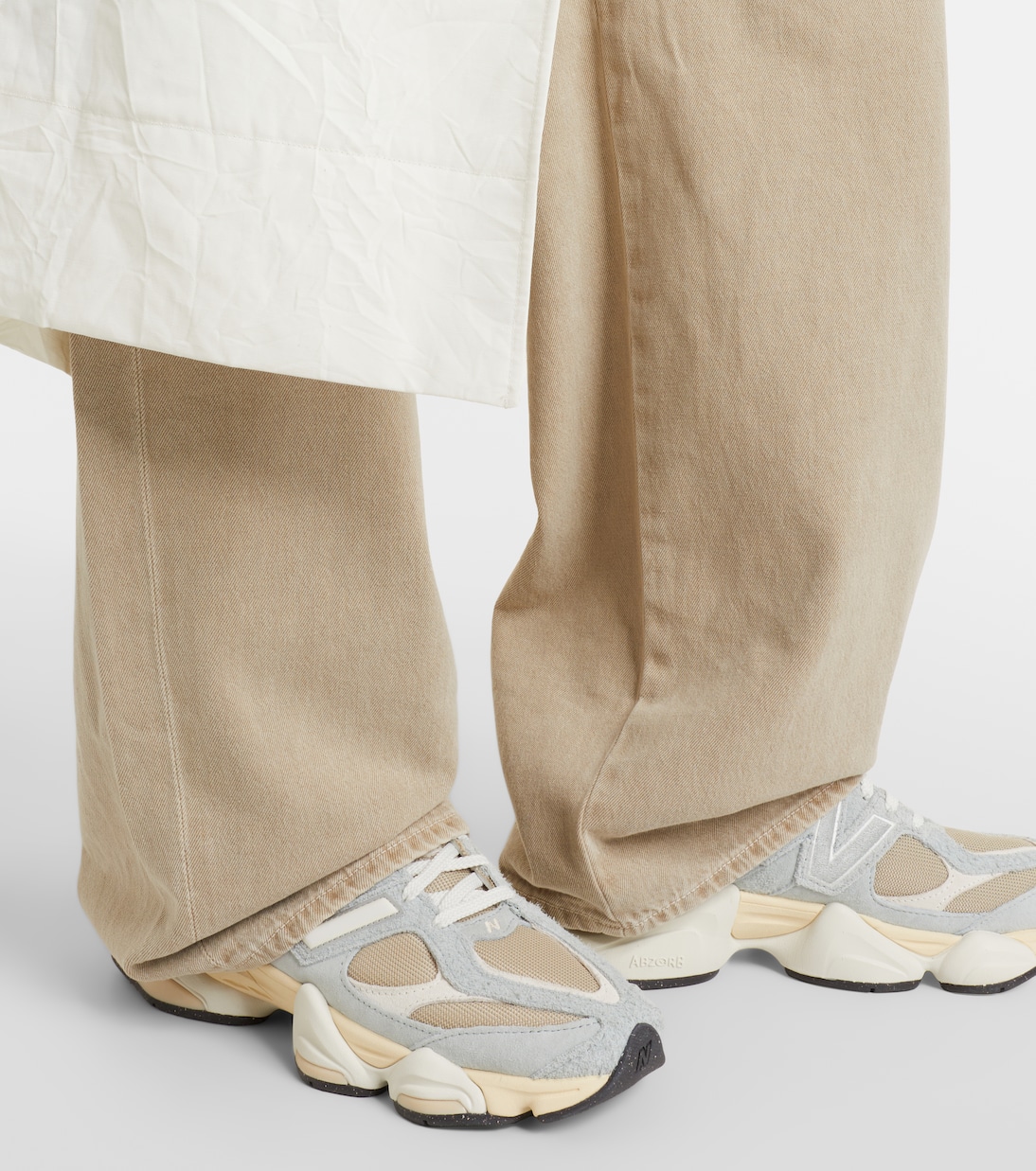 9060 suede-trimmed sneakers | New Balance