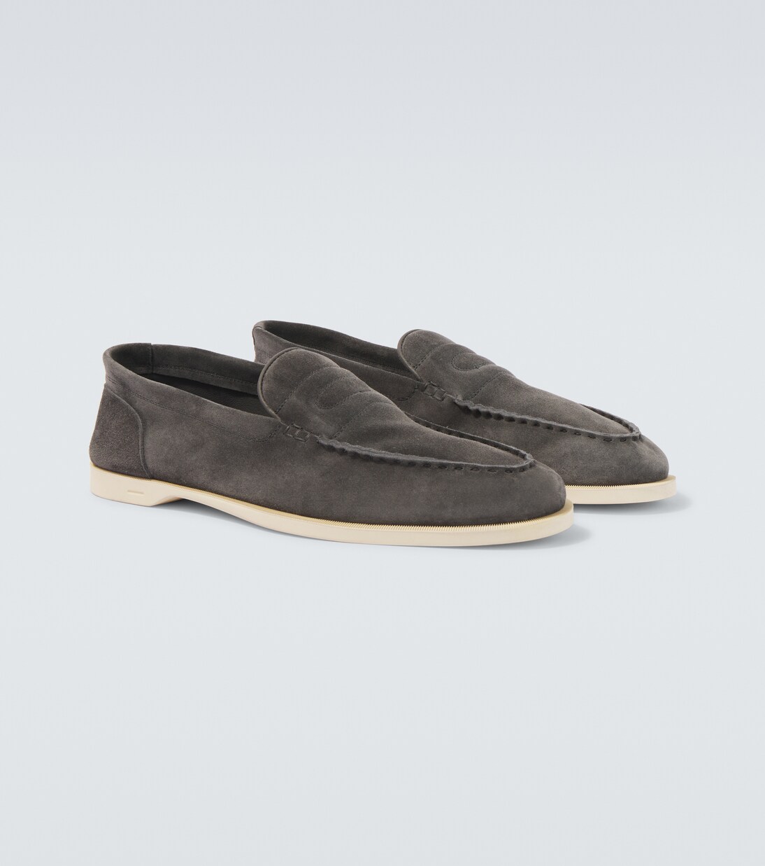 Pace suede loafers | John Lobb