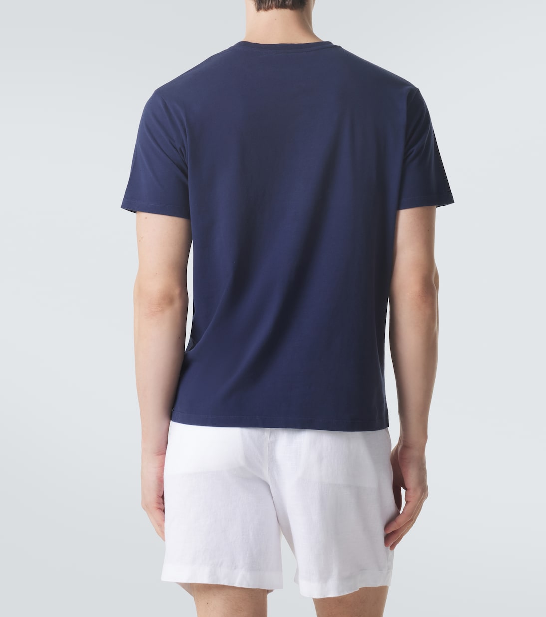 Embroidered cotton jersey T-shirt | Vilebrequin