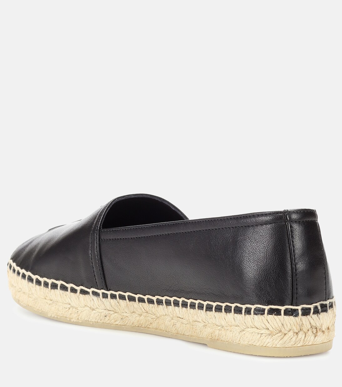 Black ysl espadrilles outlet