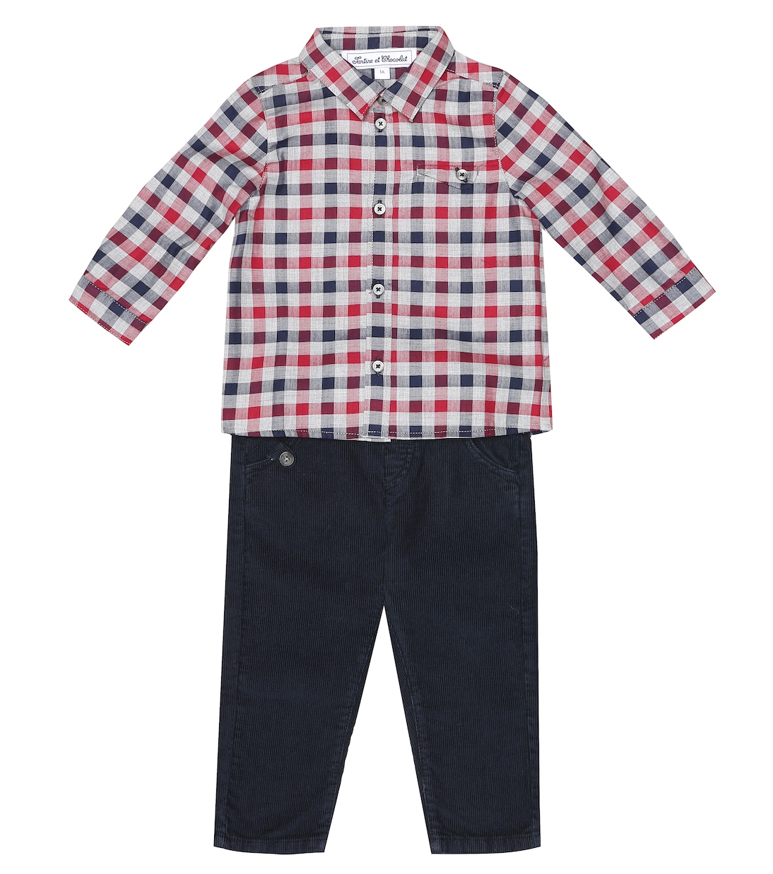 Camicia a quadri in cotone | Tartine et Chocolat