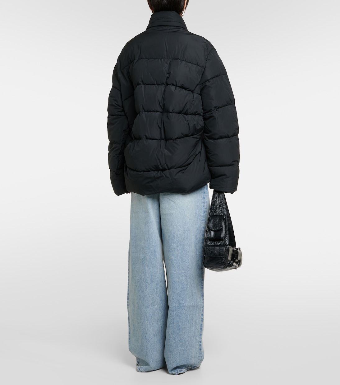 C-SHAPE puffer micro-faille jacket | Balenciaga