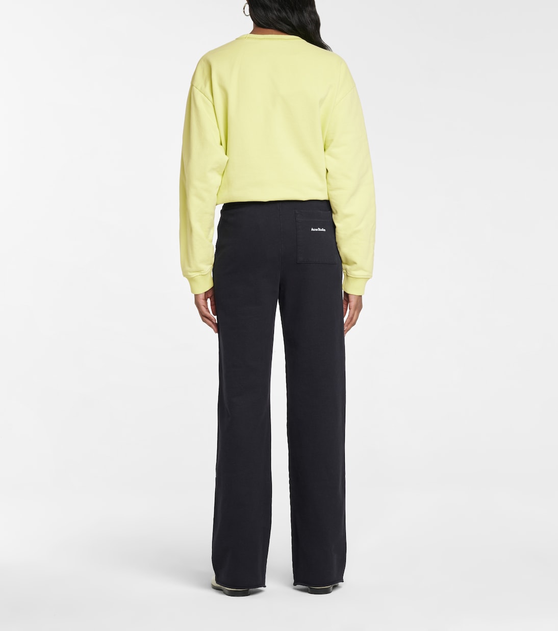 Wide-leg cotton sweatpants | Acne Studios