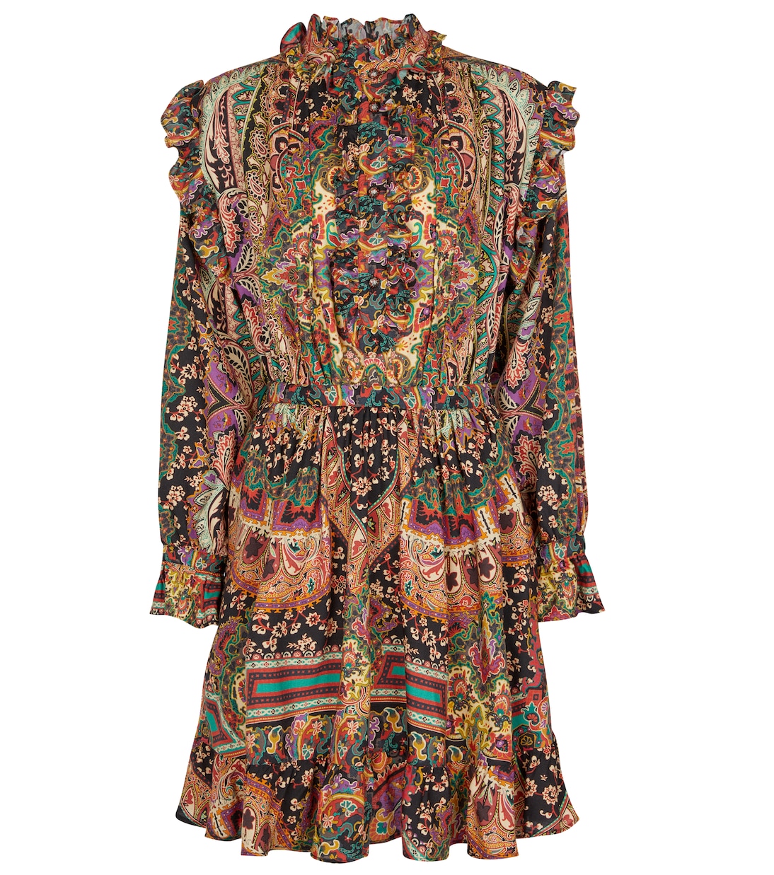 Minikleid aus Wolle und Seide | Etro