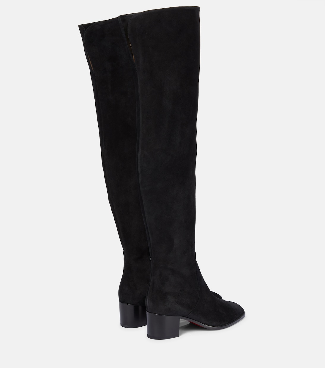 Botas mosqueteras Gazzellou de ante | Christian Louboutin