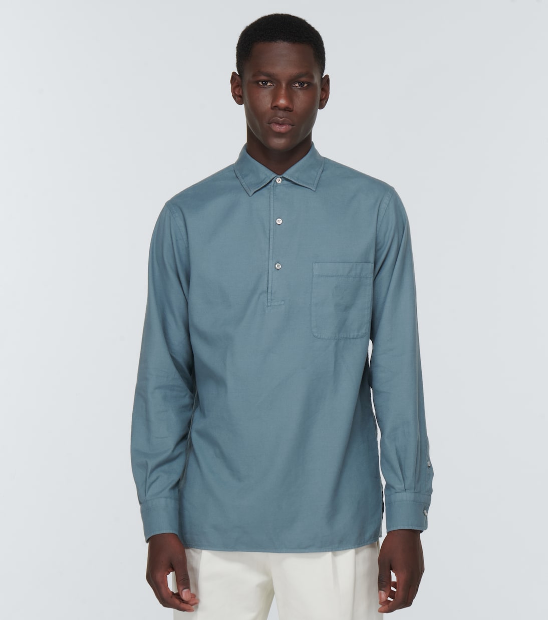 Polo André en jean | Loro Piana