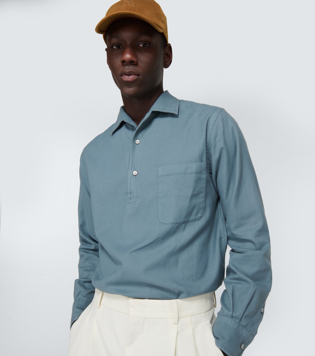 Polo André en jean | Loro Piana