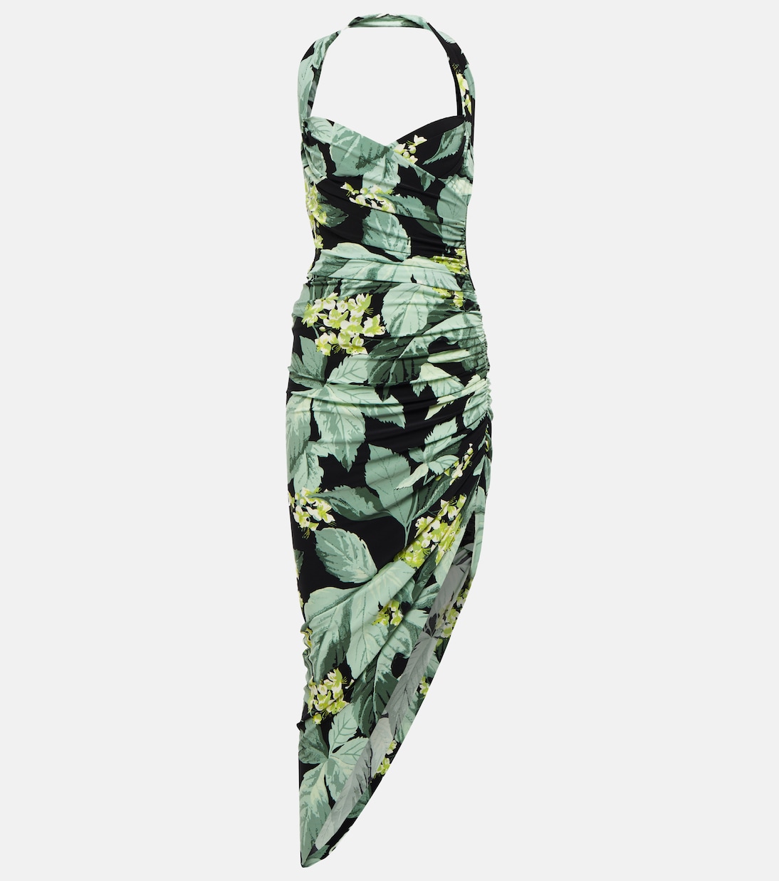Vestido midi Cayla estampado | Norma Kamali