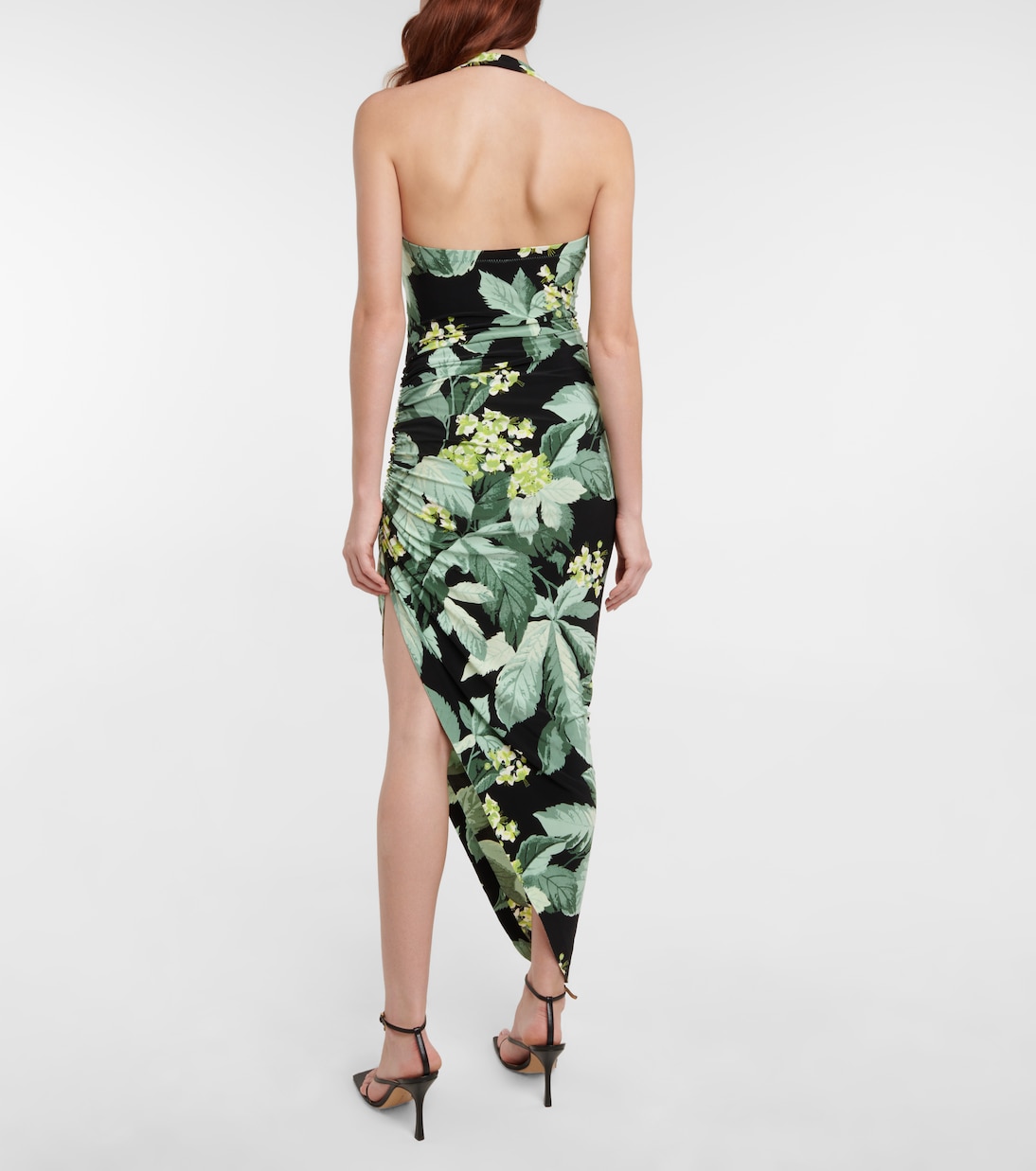 Vestido midi Cayla estampado | Norma Kamali