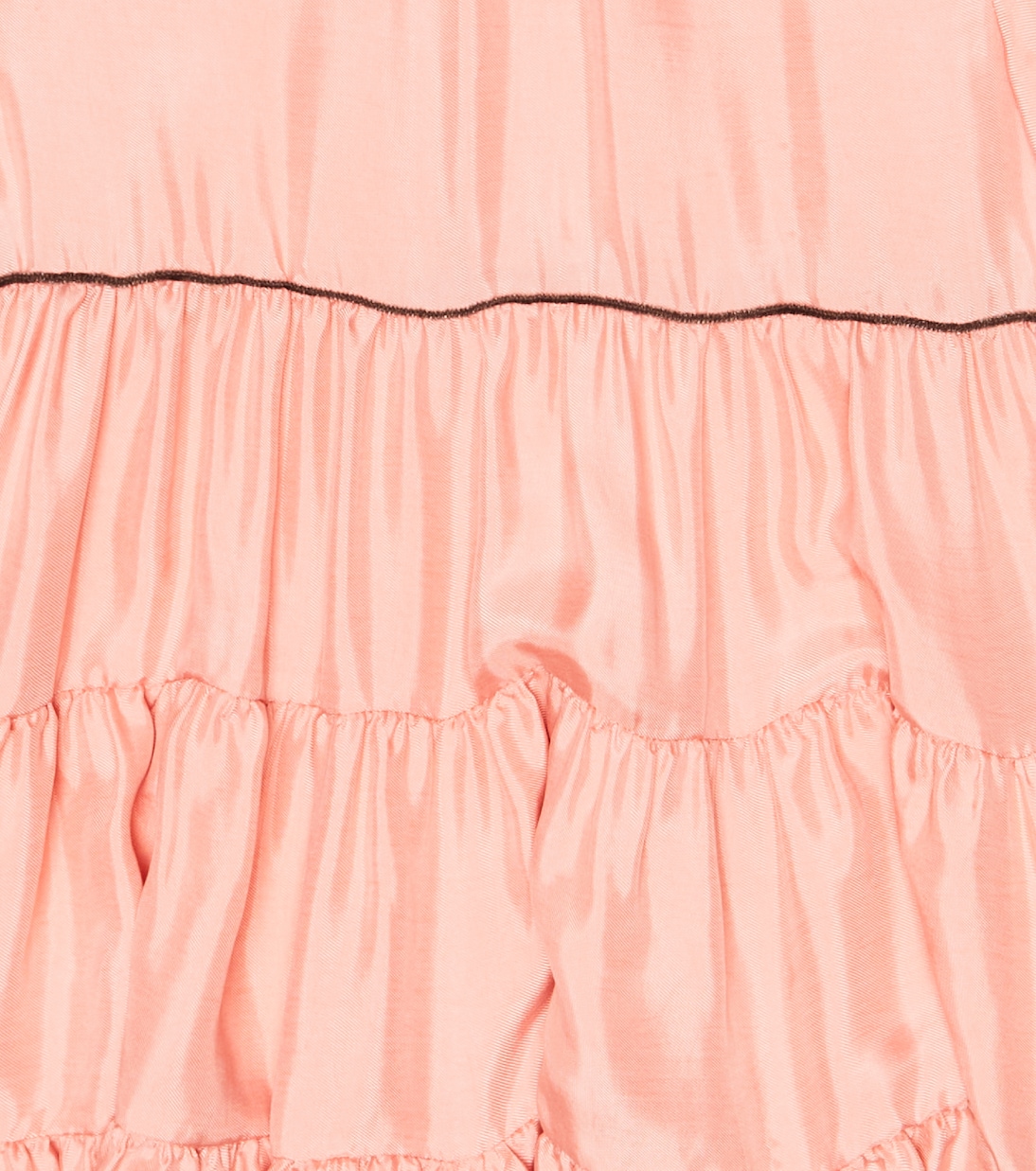 Ruffle-trimmed dress | Il Gufo