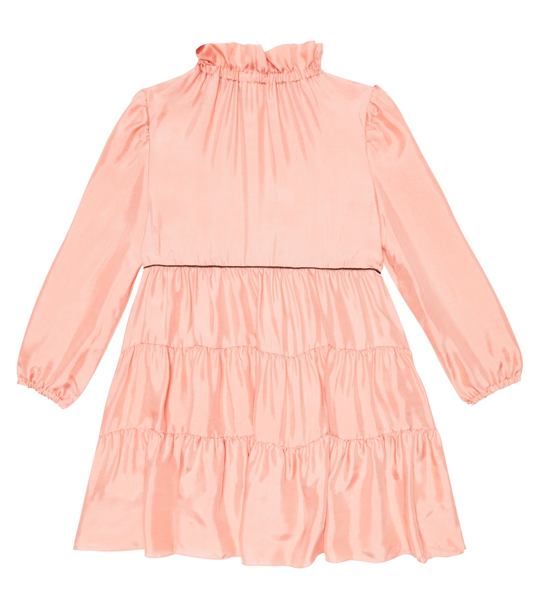 Ruffle-trimmed dress | Il Gufo