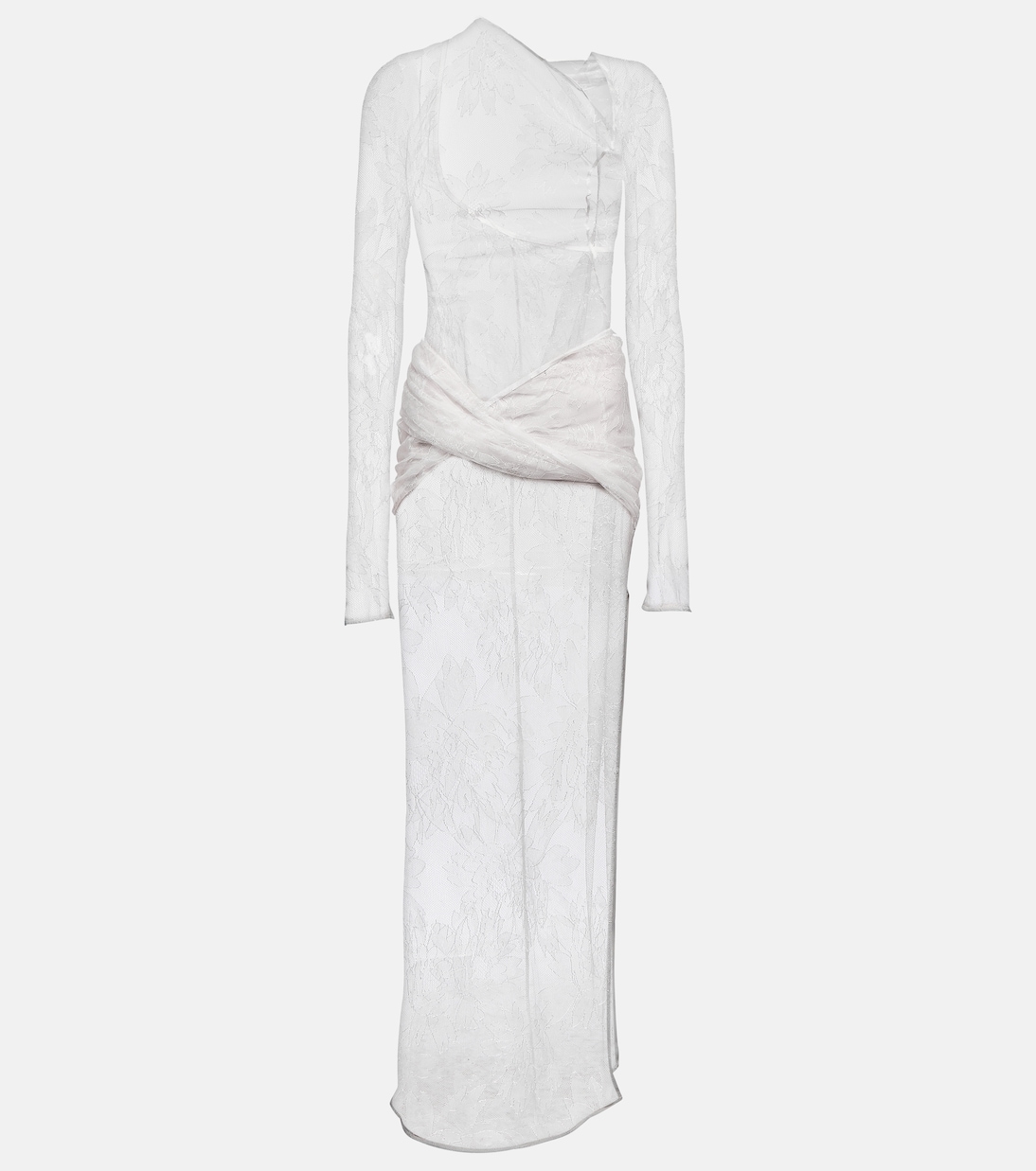 La Robe Piombone tulle maxi dress | Jacquemus