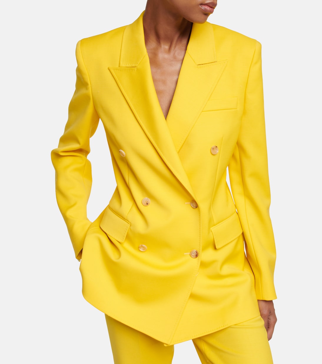 Blazer en laine mélangée | Gabriela Hearst
