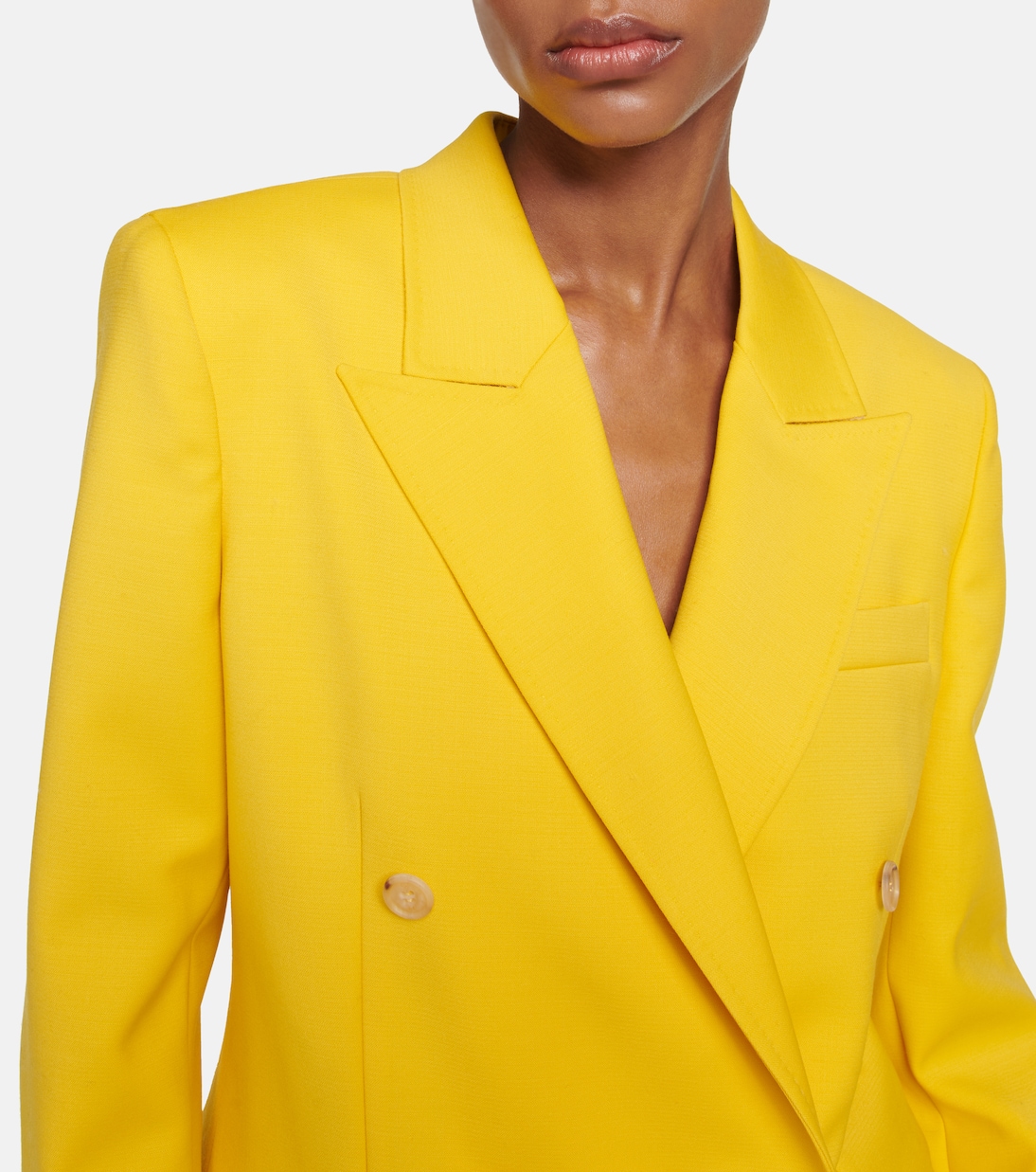 Blazer en laine mélangée | Gabriela Hearst