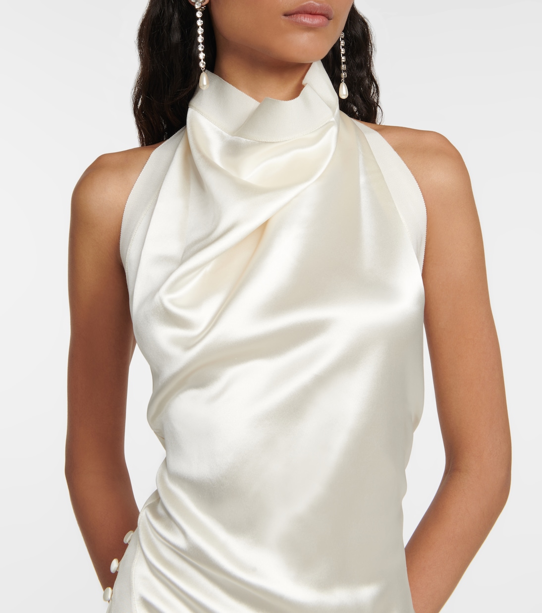 Robe de mariée Sasha en soie | Danielle Frankel