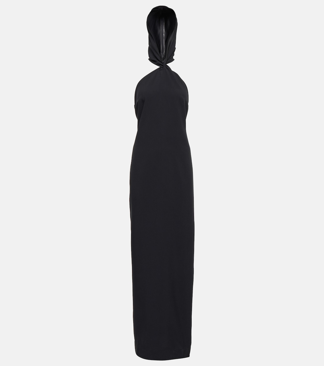 Diablo halterneck crêpe maxi dress | Taller Marmo