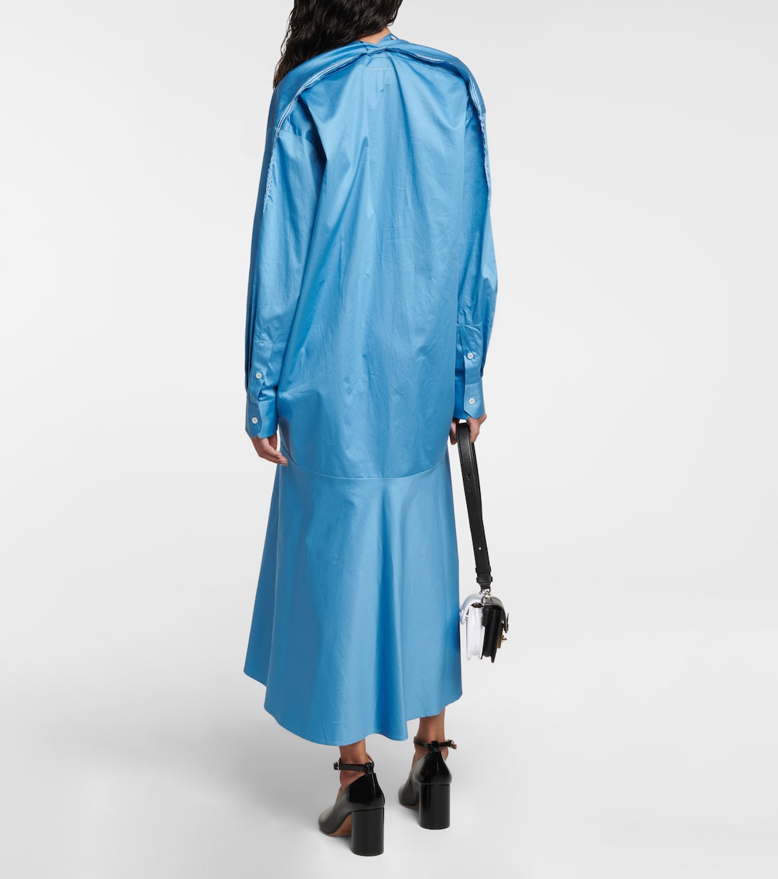 Midikleid aus Baumwolle | MM6 Maison Margiela