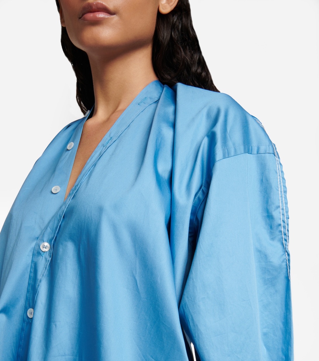 Midikleid aus Baumwolle | MM6 Maison Margiela