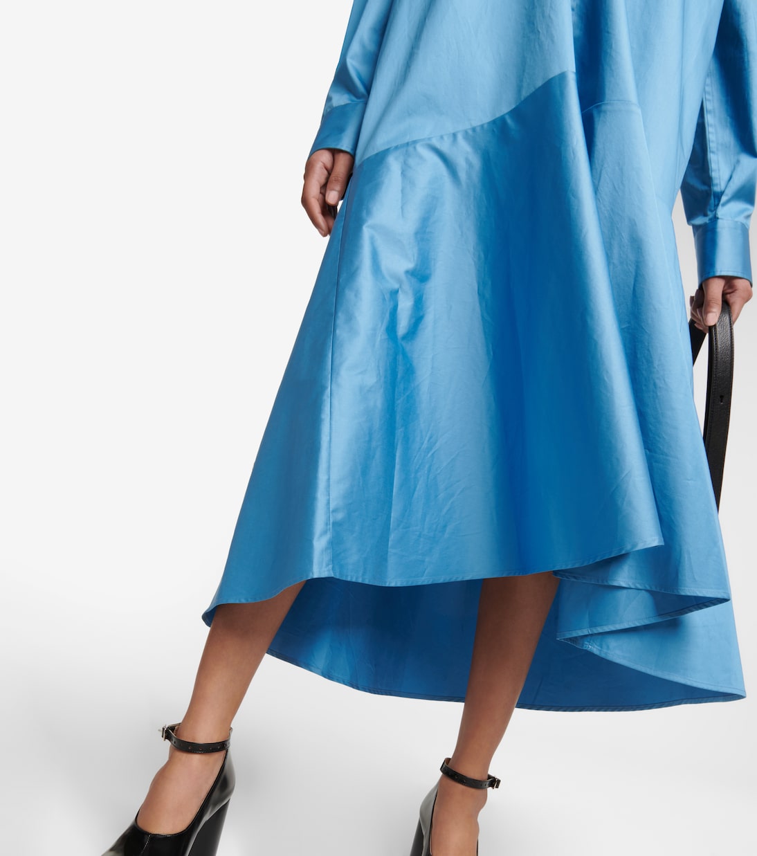 Midikleid aus Baumwolle | MM6 Maison Margiela