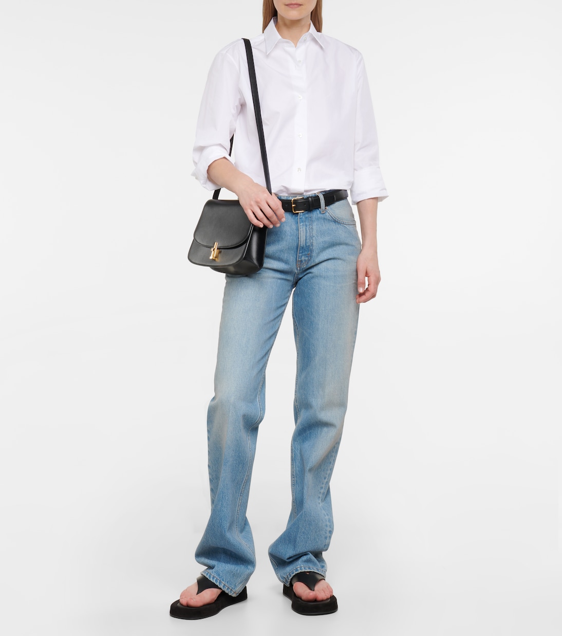 Borsa a spalla Sofia in pelle | The Row