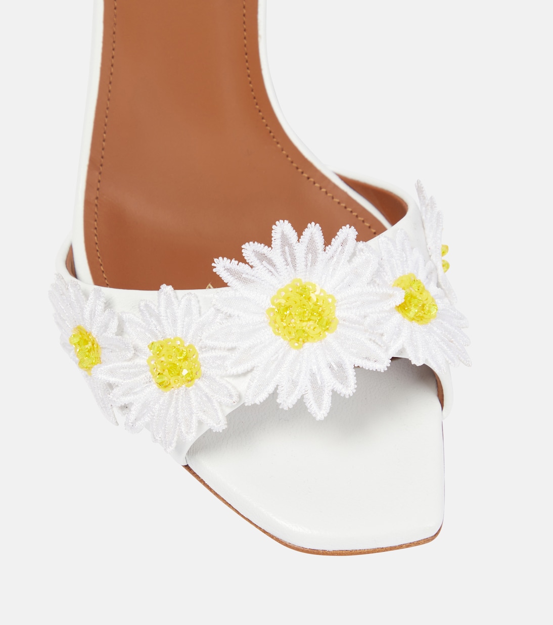 x Emily in Paris Mindy embellished leather sandals | Malone Souliers