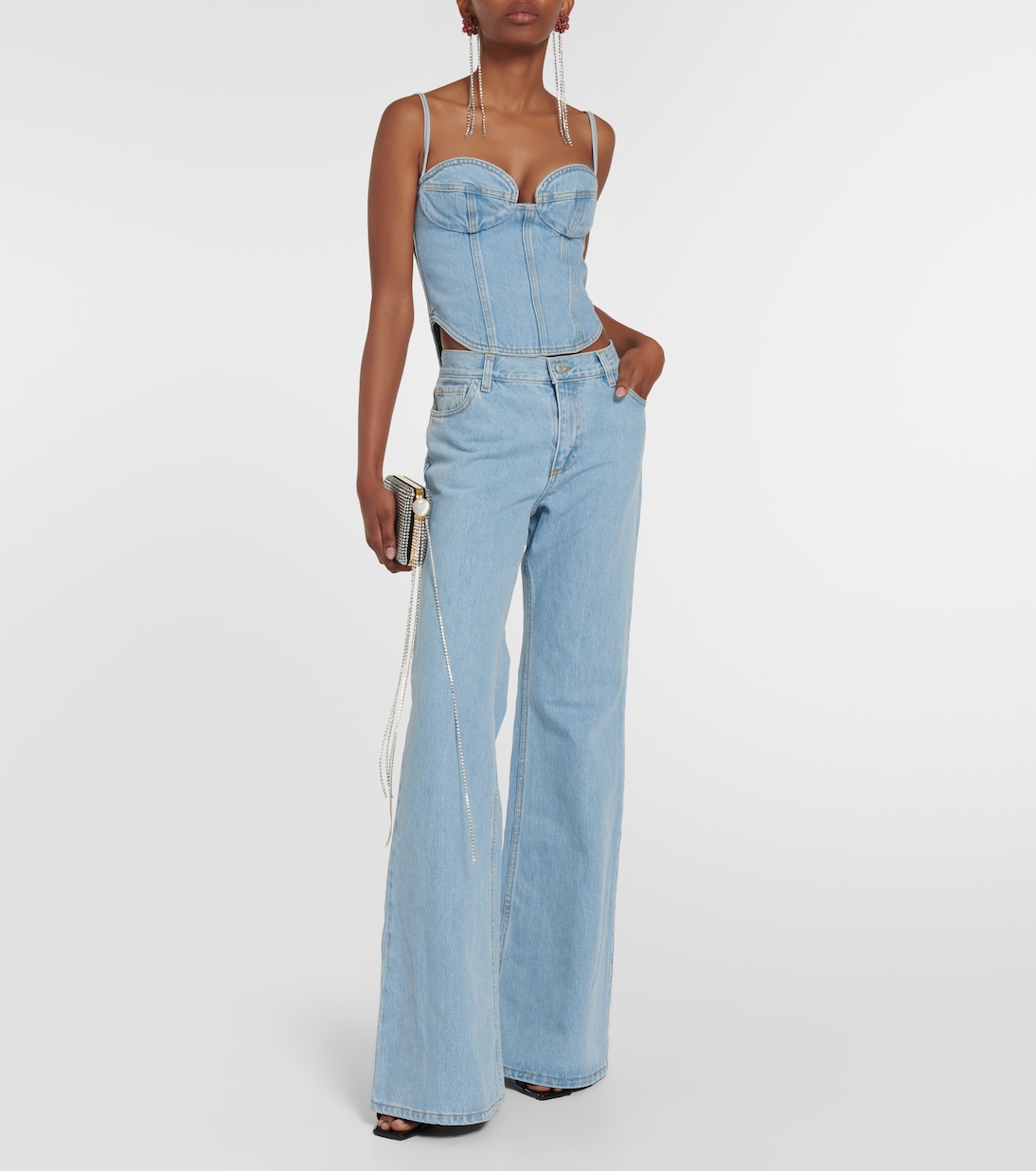 Bustier en jean | Magda Butrym