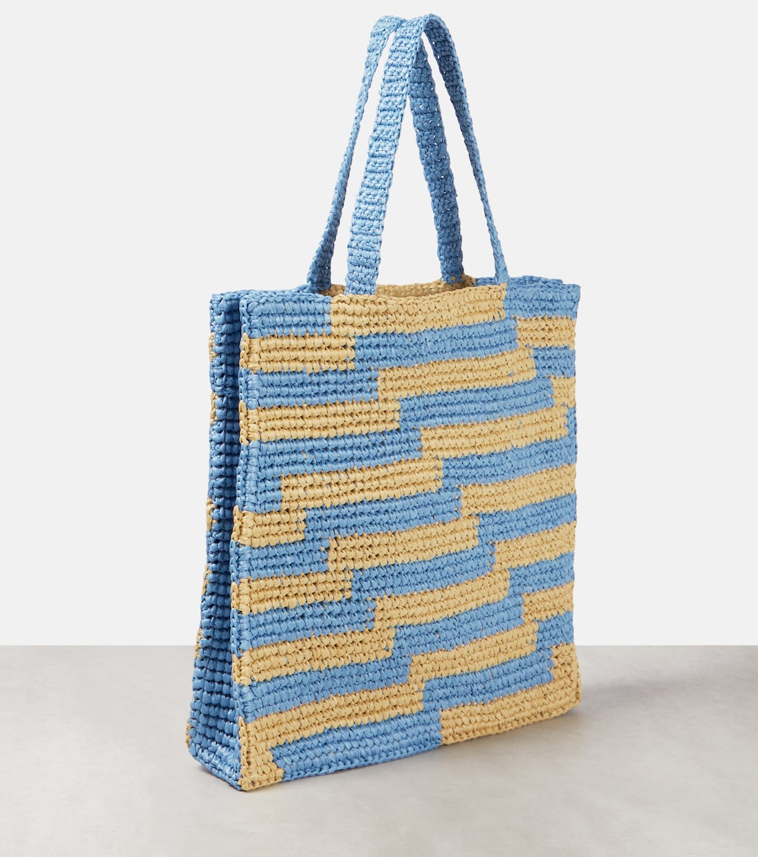 Borsa Avenue in rafia | Jimmy Choo