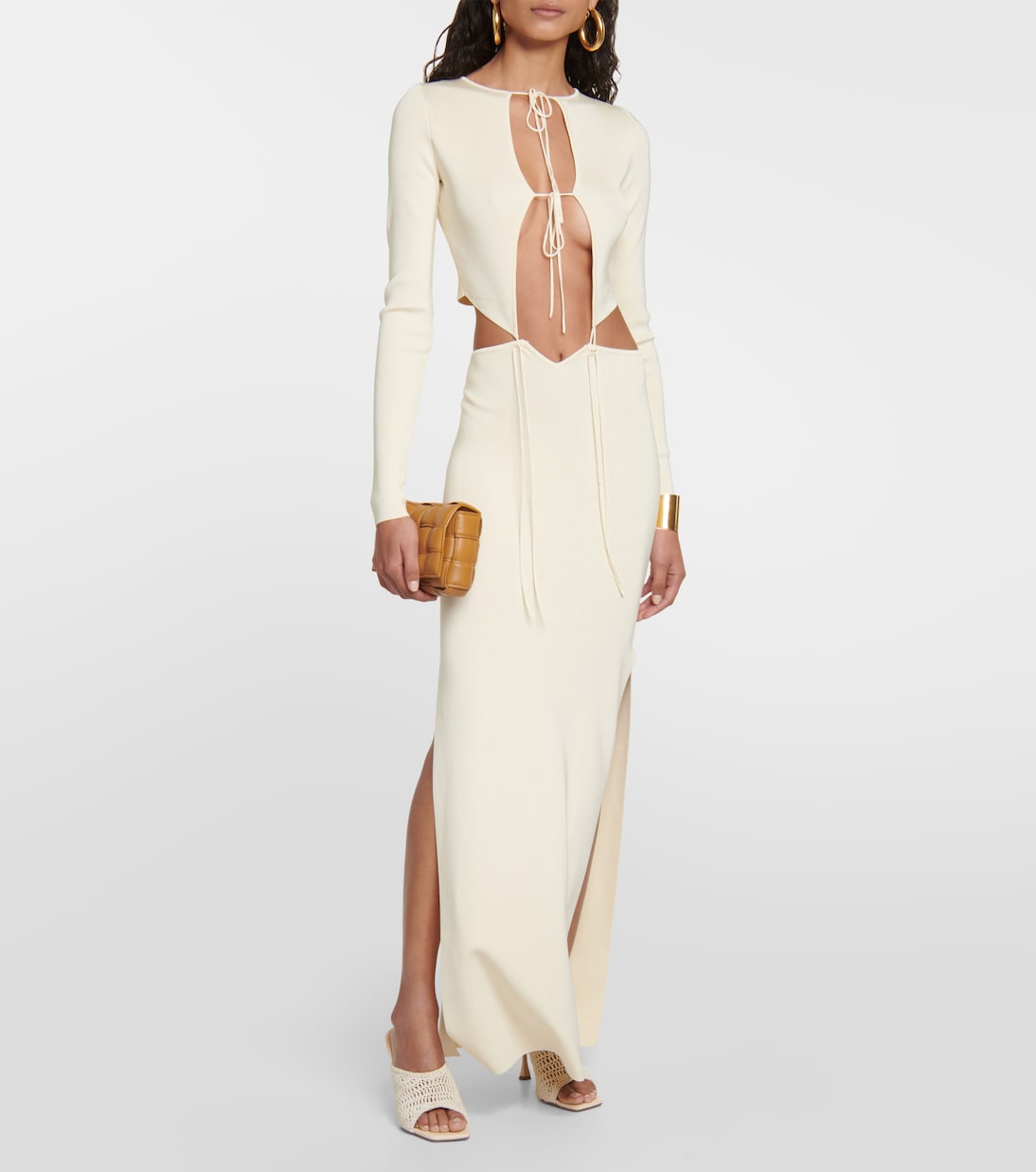 Maxikleid aus Rippstrick | Aya Muse