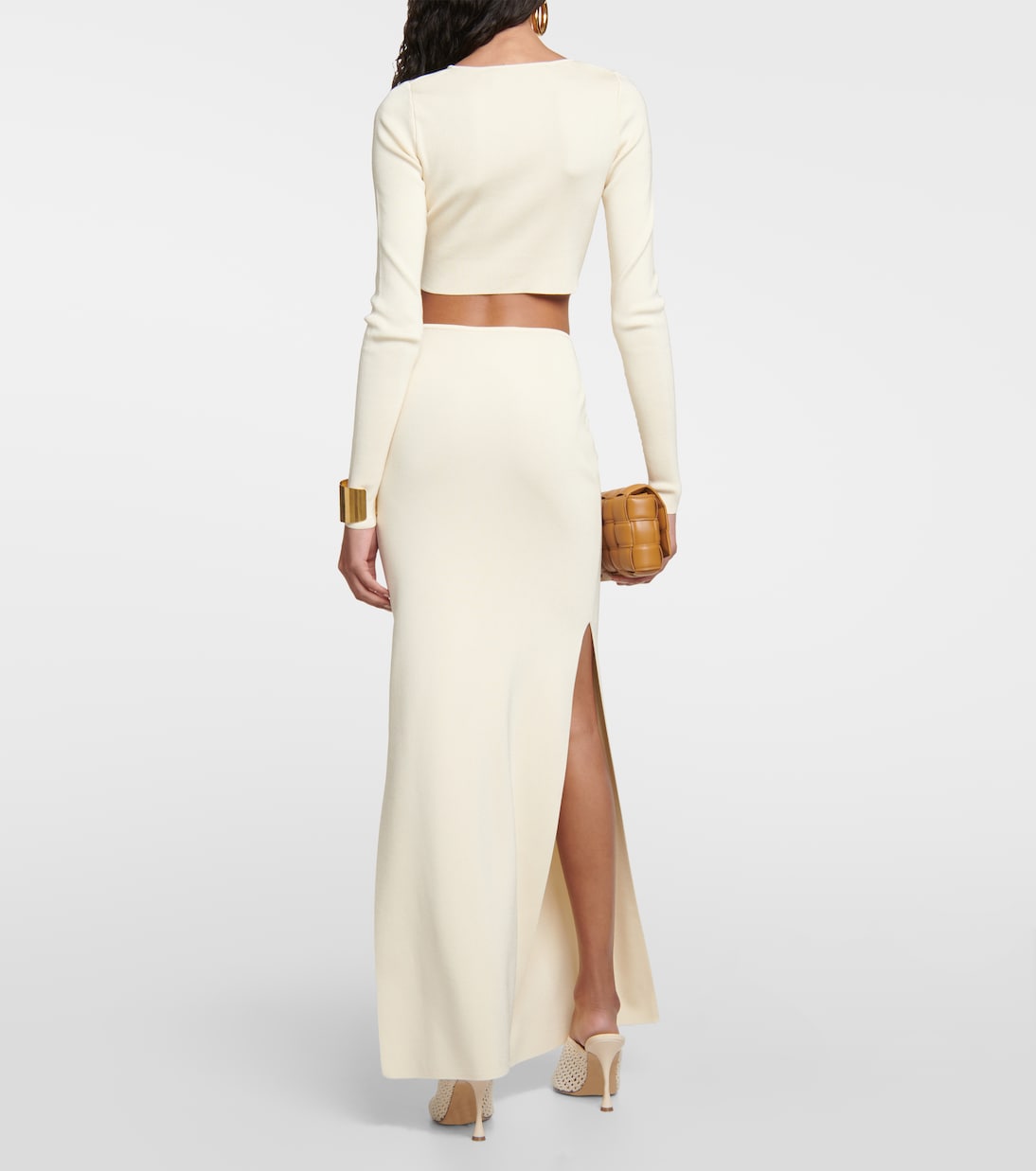 Maxikleid aus Rippstrick | Aya Muse