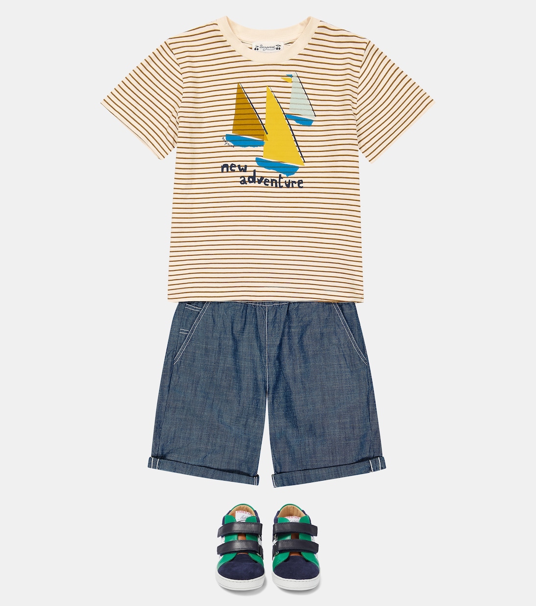 Conway cotton shorts | Bonpoint