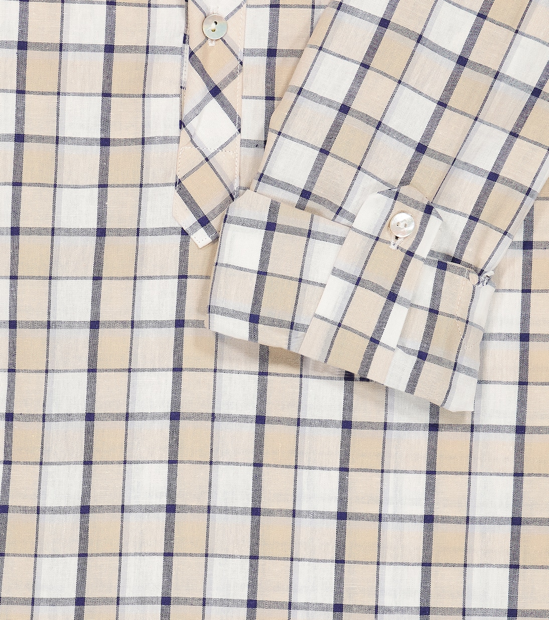 Camisa Miguel de algodón a cuadros | La Coqueta