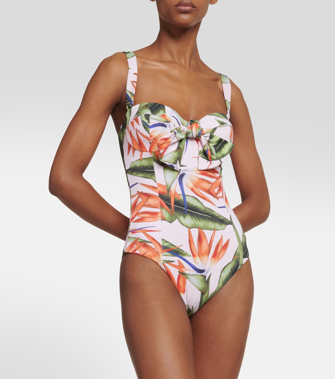Carla floral printed swimsuit | Alexandra Miro