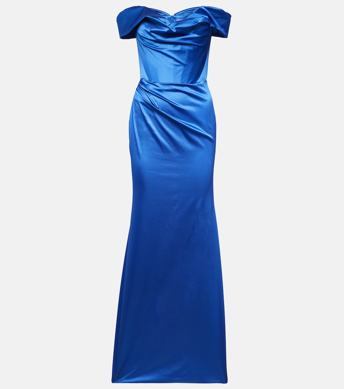 Vestido de fiesta en satén drapeado | Vivienne Westwood
