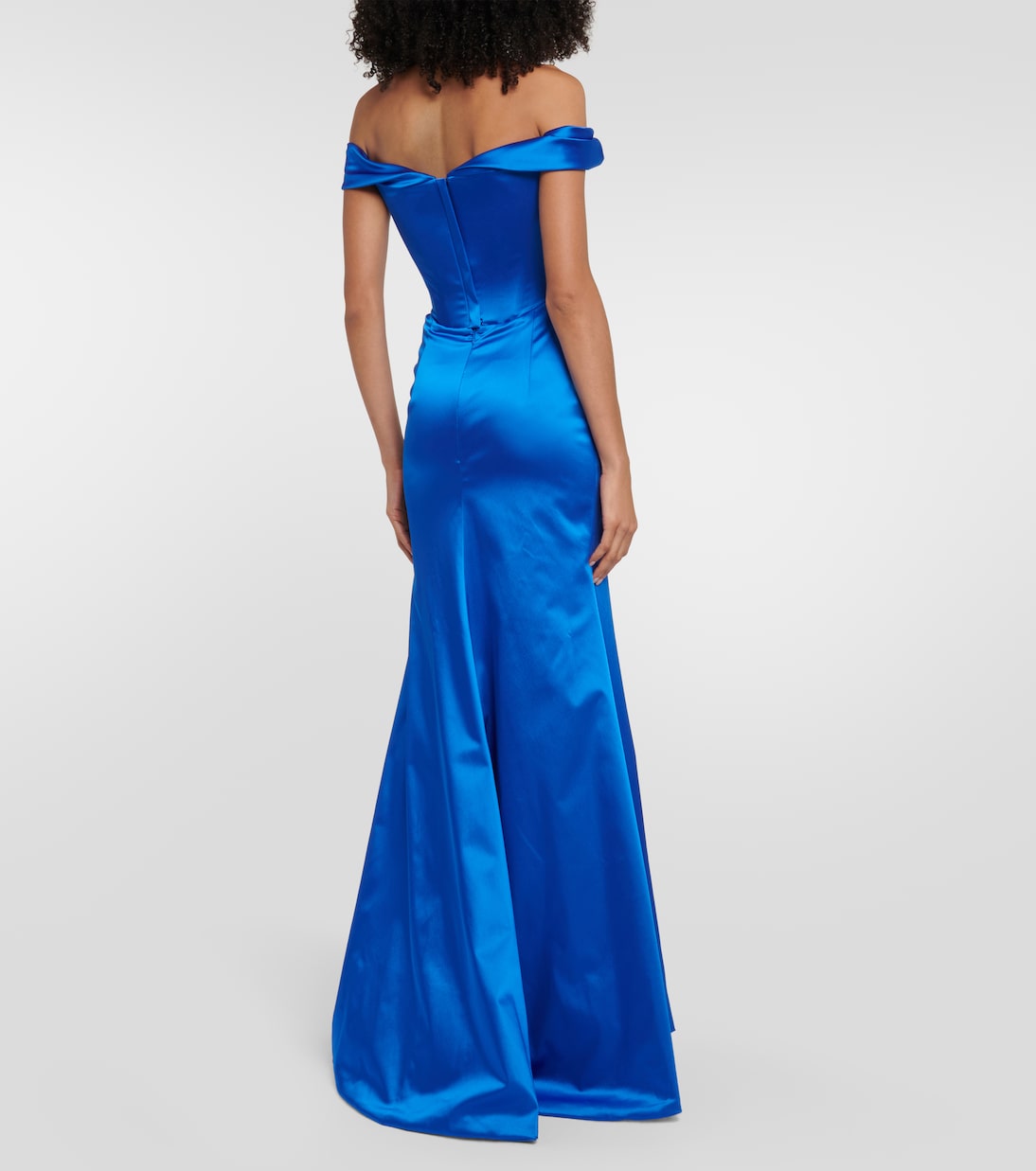 Vestido de fiesta en satén drapeado | Vivienne Westwood