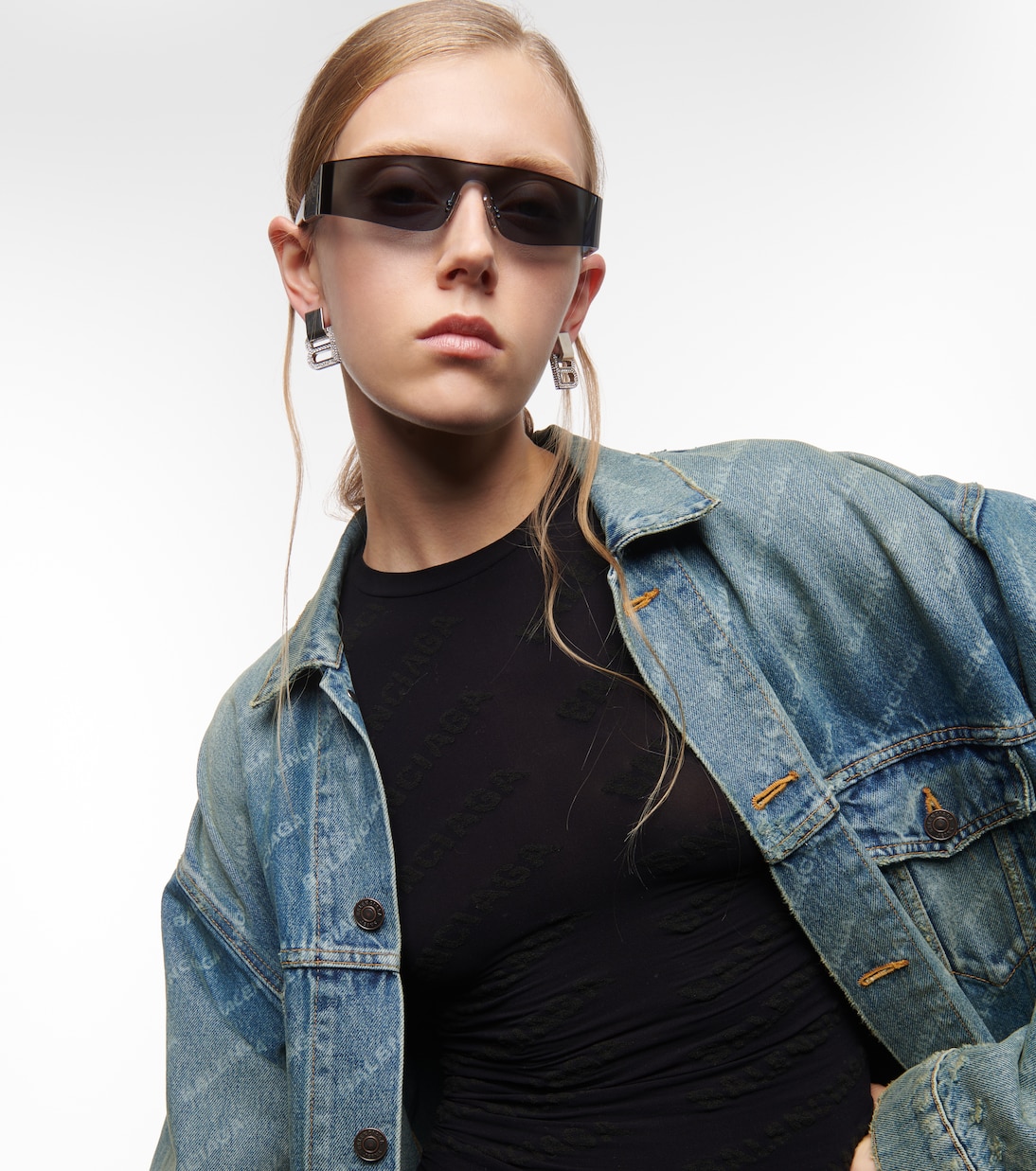 Gafas de sol rectangulares Mono | Balenciaga