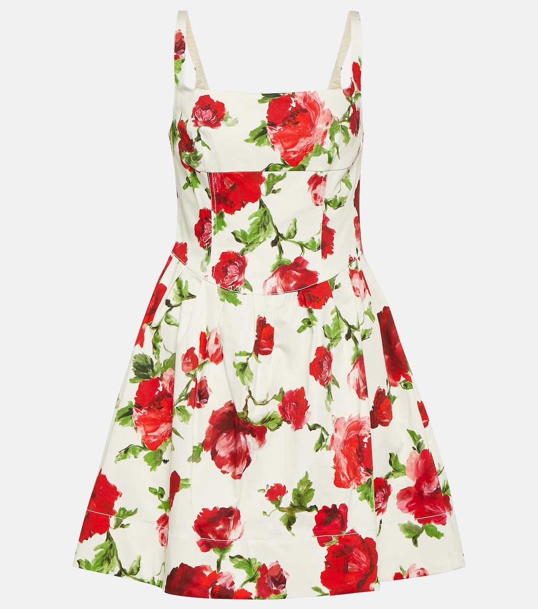 Minikleid aus einem Baumwollgemisch | Carolina Herrera