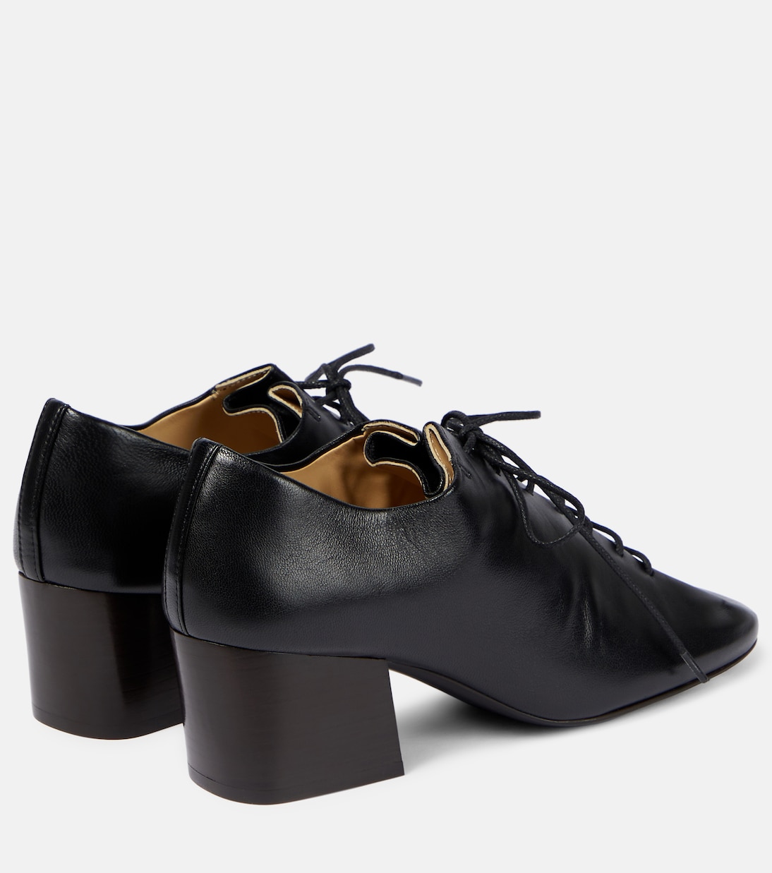 Pumps Souris stringate in pelle | Lemaire