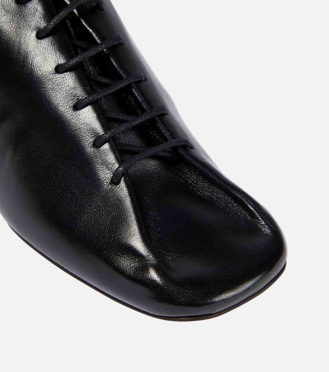 Pumps Souris stringate in pelle | Lemaire