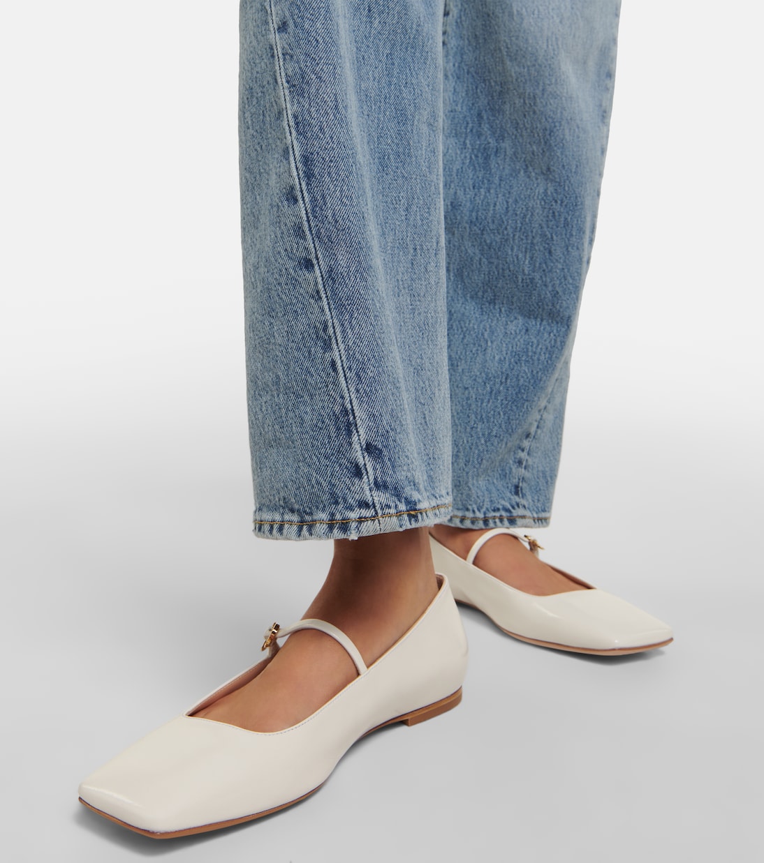 Ballerine Christina 05 in pelle | Gianvito Rossi