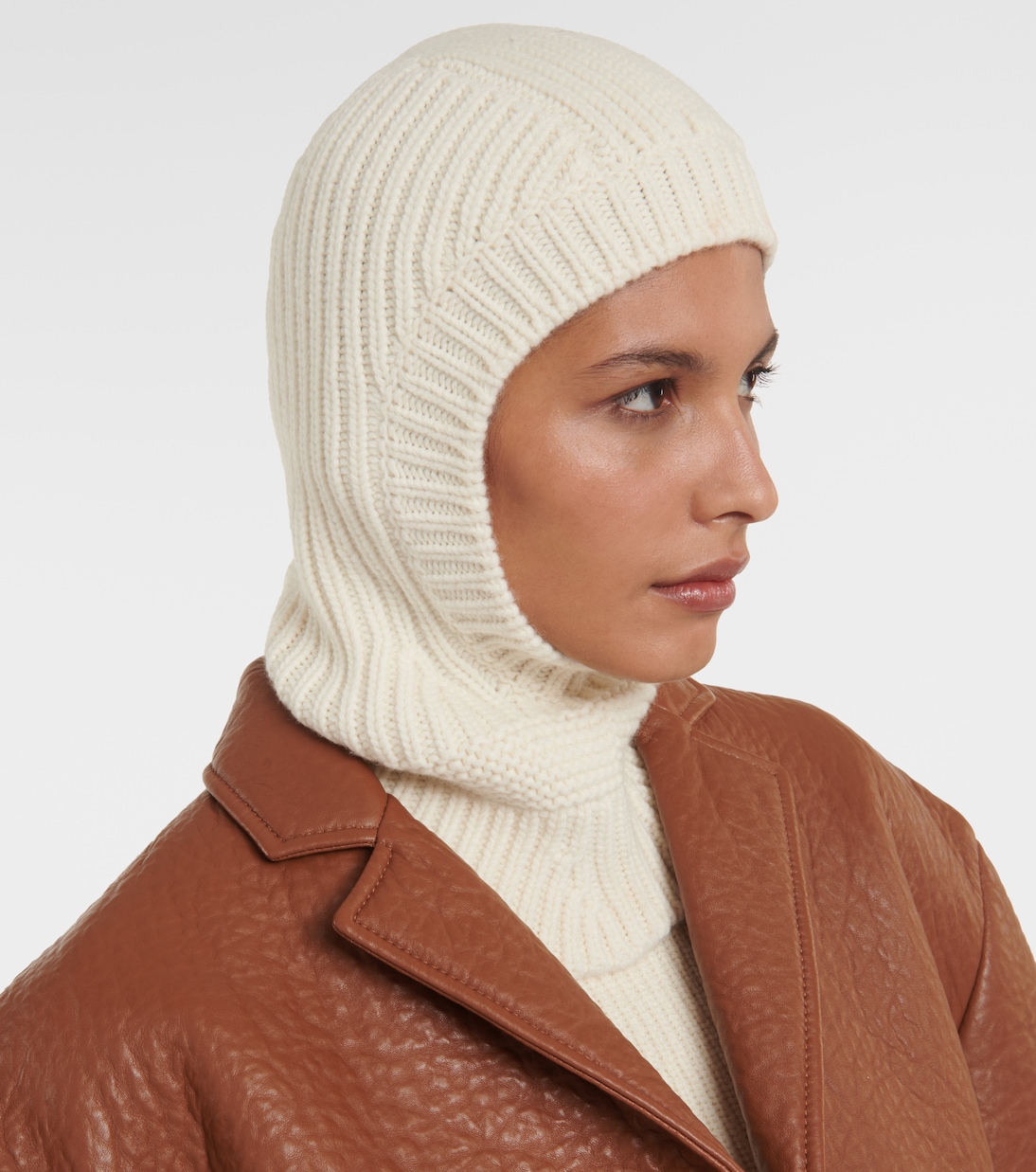 Wool-blend ski mask | Miu Miu