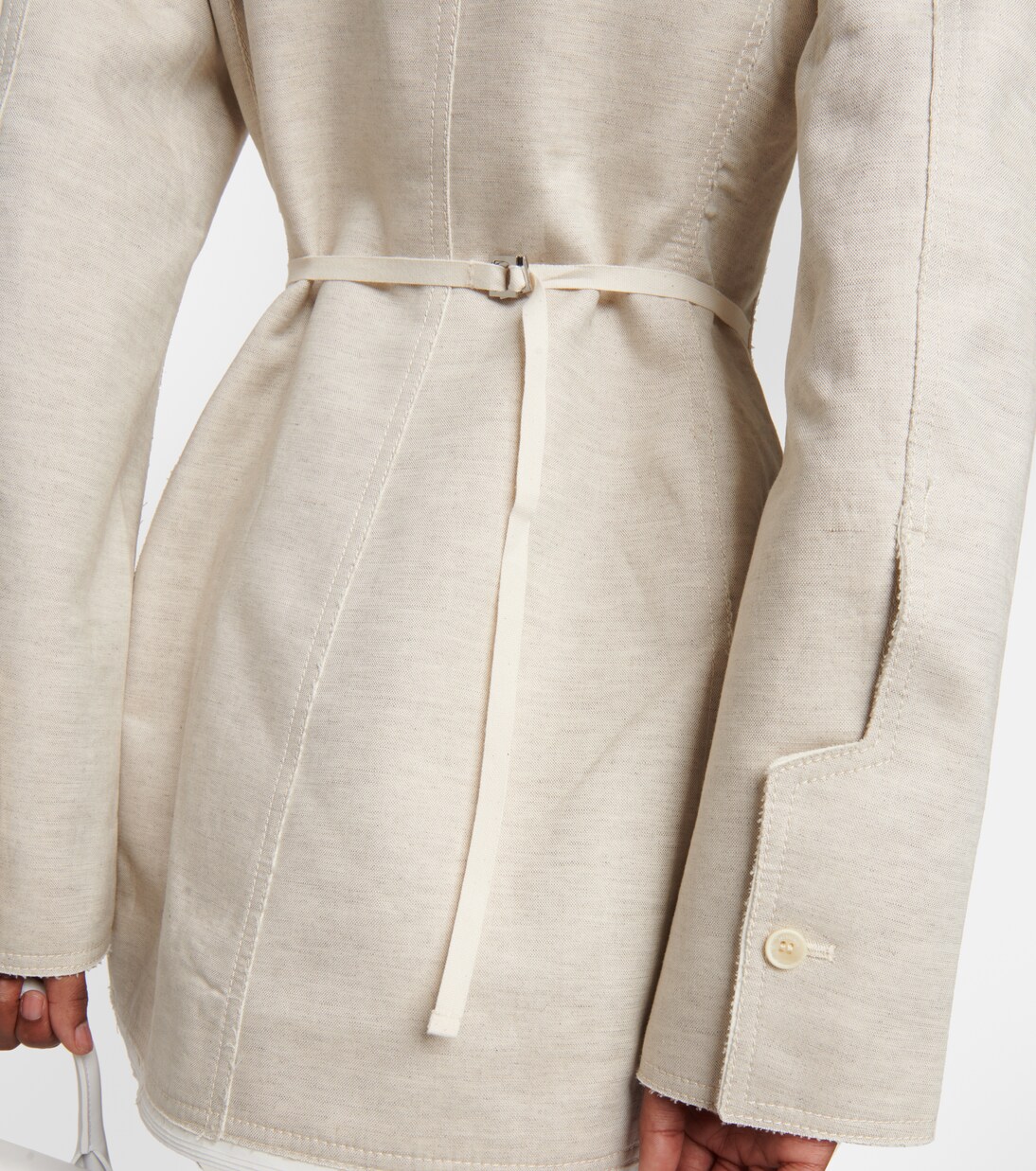 La Robe Peplo羊毛混纺迷你连衣裙 | Jacquemus