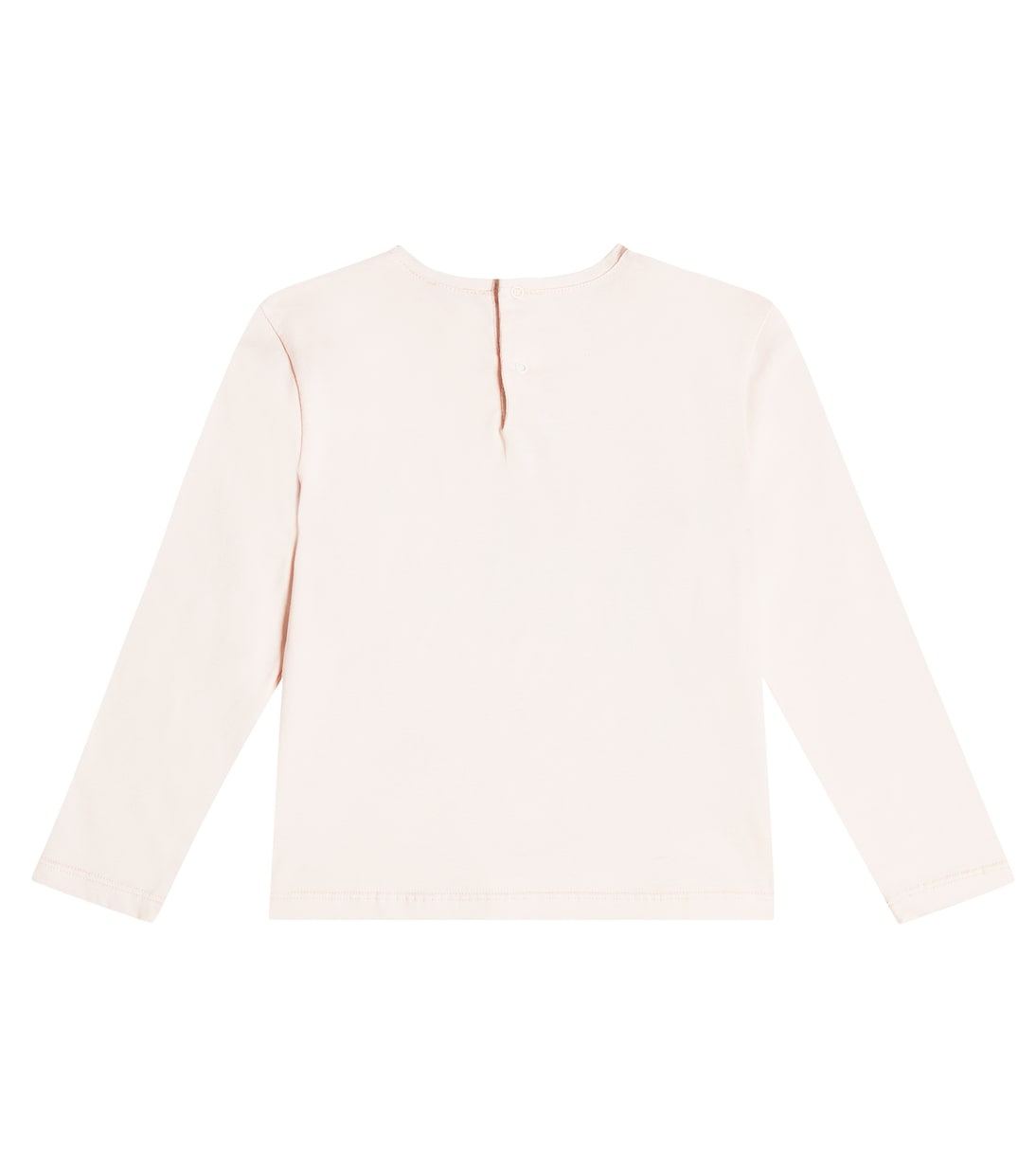 T-shirt in jersey di cotone con ricamo | Il Gufo