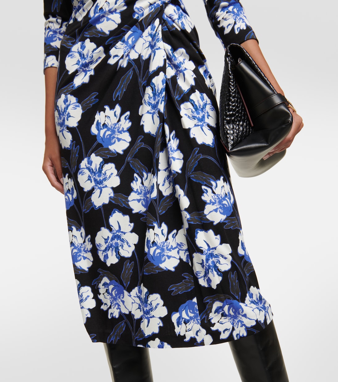 Abito midi Borris con stampa | Diane von Furstenberg