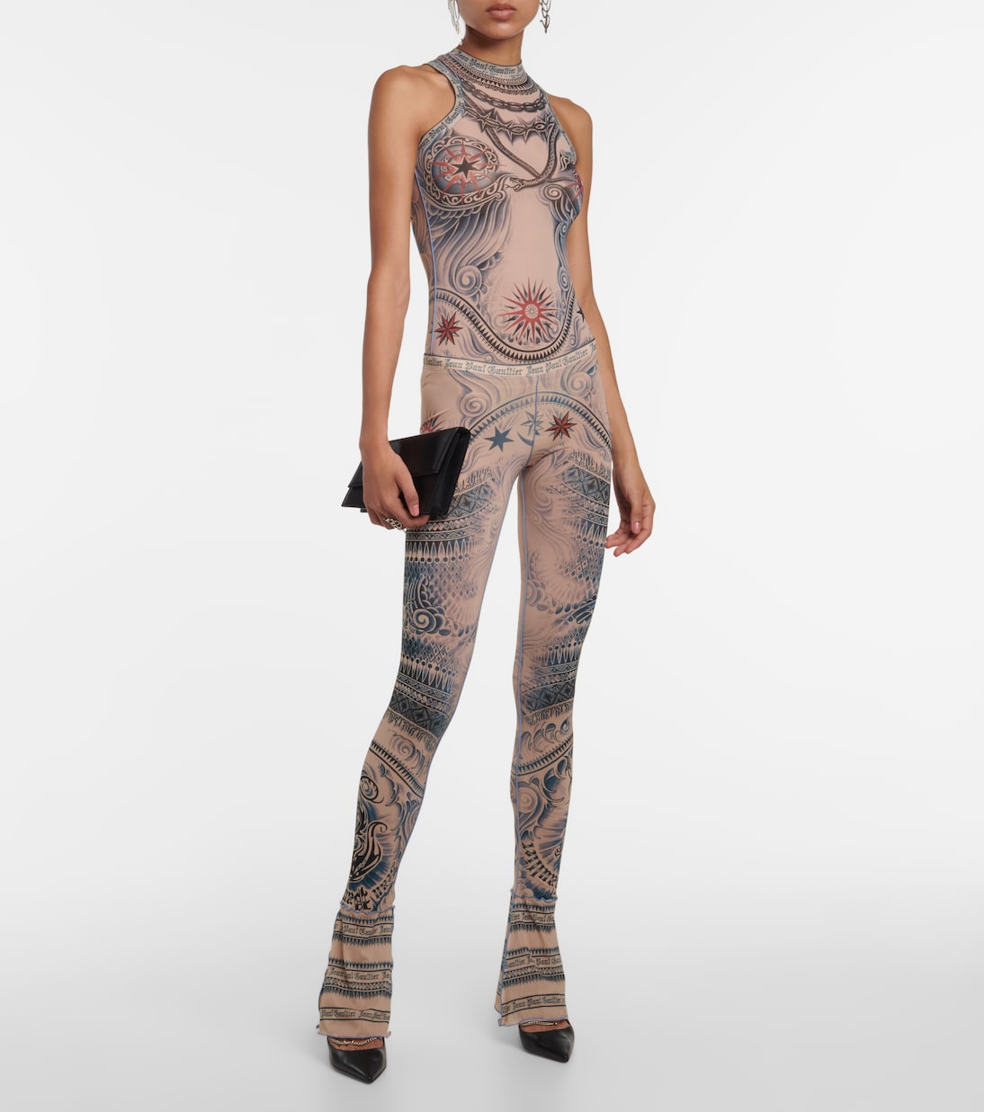 Tattoo Collection printed bodysuit | Jean Paul Gaultier