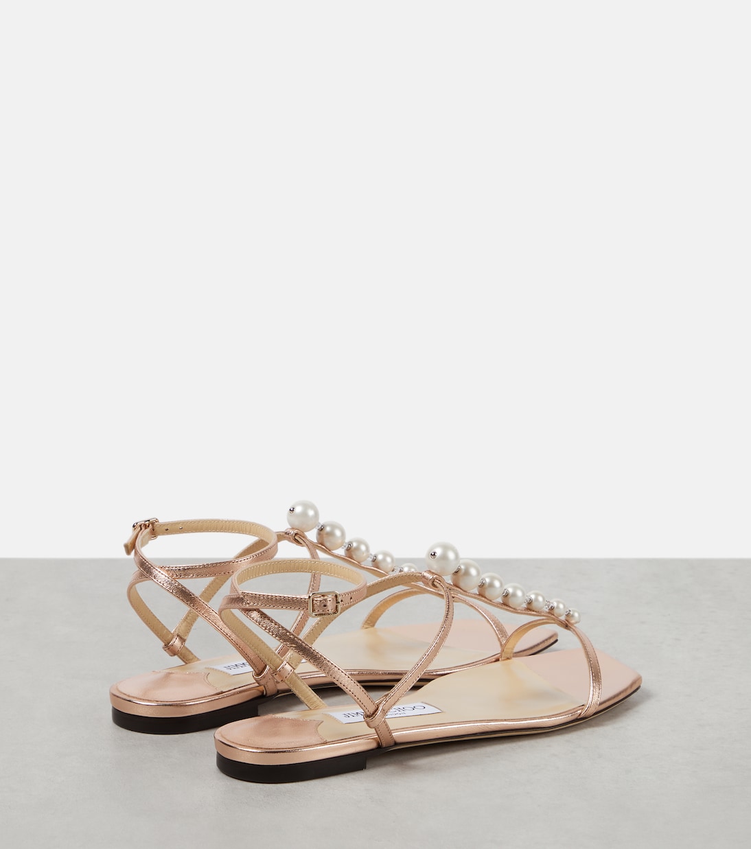 Sandales Amari en cuir à ornements | Jimmy Choo
