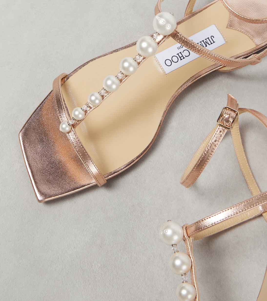 Sandales Amari en cuir à ornements | Jimmy Choo